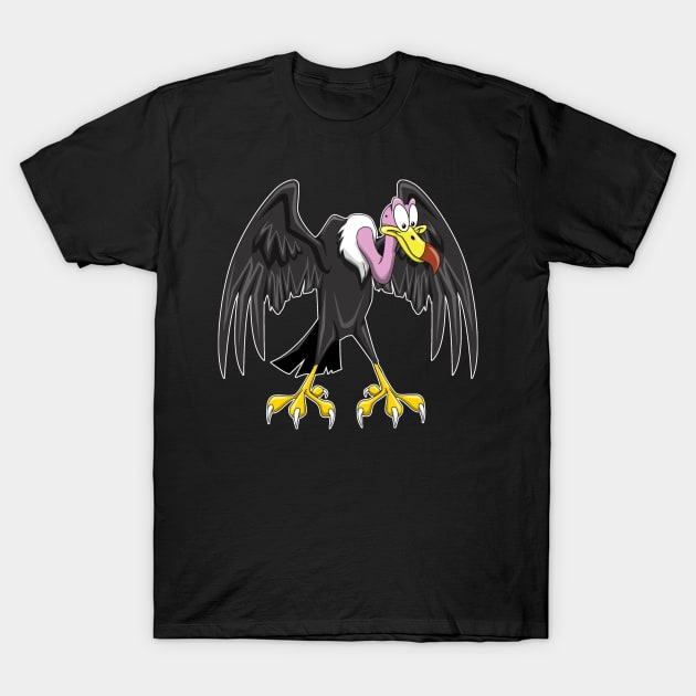 Vulture T-Shirt by Wickedcartoons